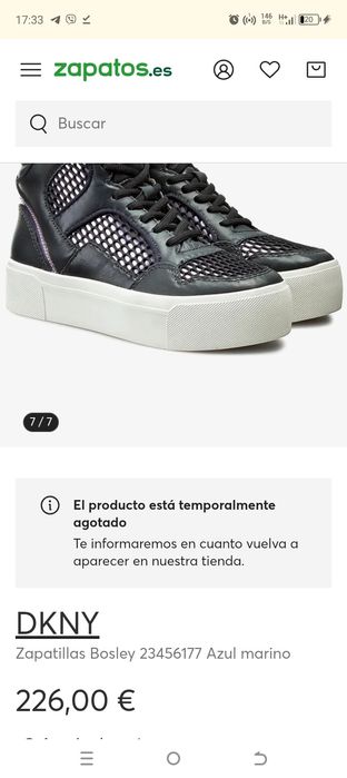 Кеды DKNY оригинал кожа полуботинки весна осень