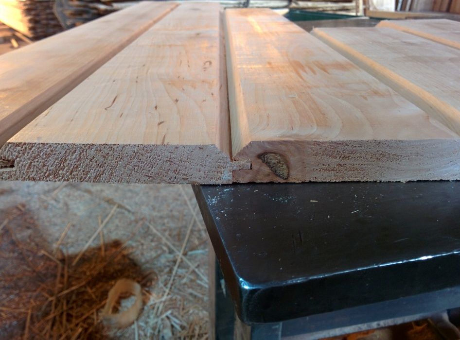 Вагонка, лежак. Вільха, липа. У сауни та лазні.