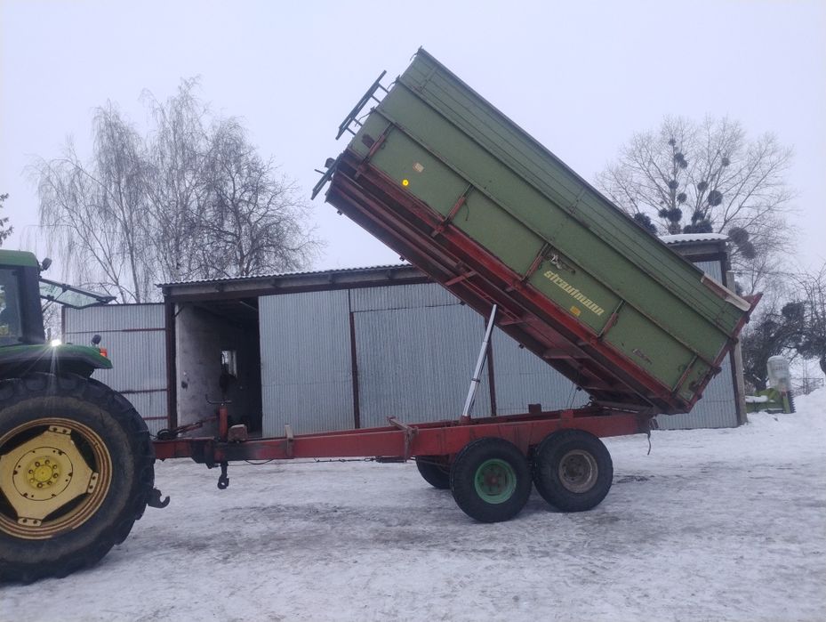 Tandem przyczepa wywrotka