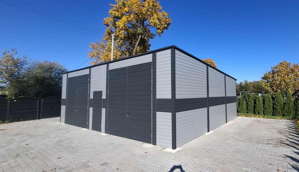 Garaż blaszany 5m x 6m - PRODUCENT