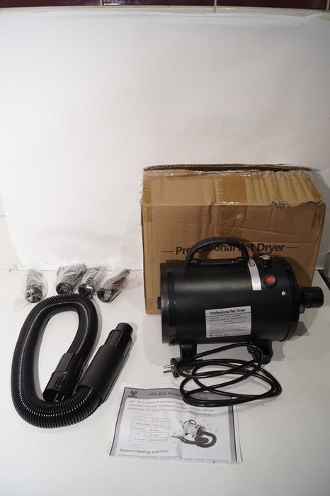 Profesjonalna suszarka dla zwierząt do sierści kota psa