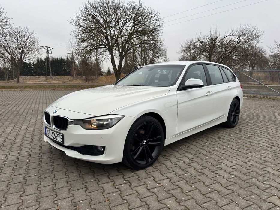 BMW Seria 3 Bmw f31 f30 2.0d 2014 rok biała klima
