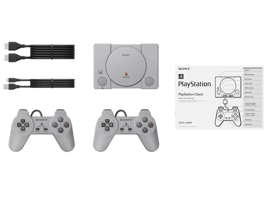 Play station mini  konsola retro