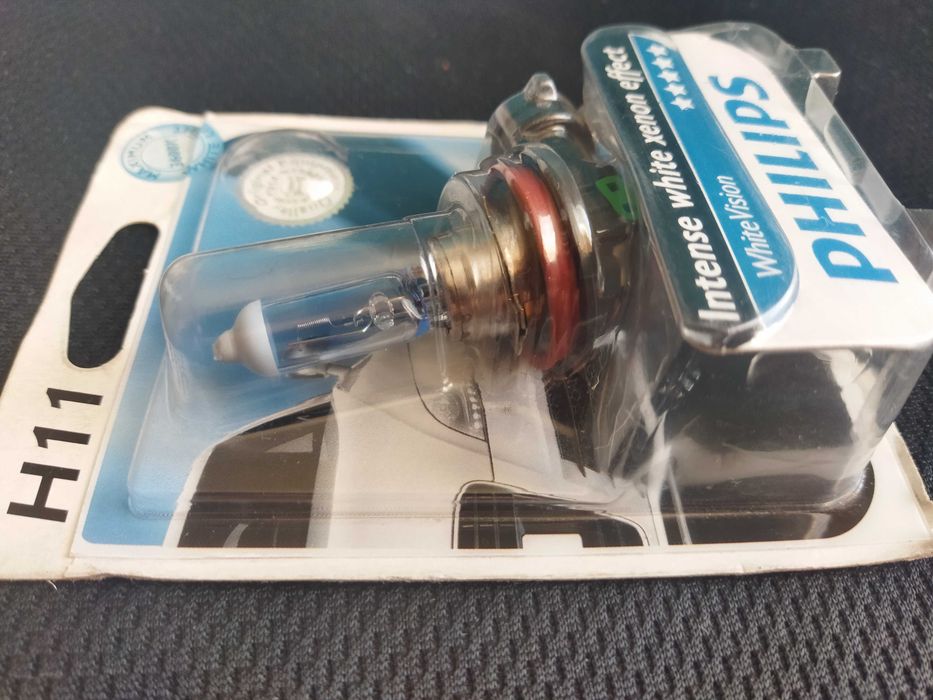Лампа галогенна Philips Whitevision 12В H11 55Вт 12362WHVB1