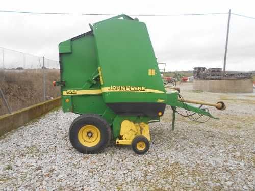 Enfardadeira de rolos john deere 582