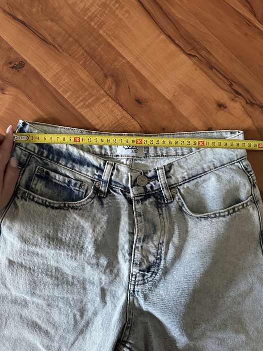 Чоловічі світло-блакитні джинсові шорти Staff