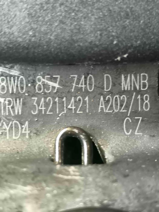 Encaixe de Cinto Trás Direito AUDI A4 B9