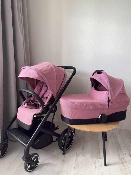 Дитячий візок 2 в 1 Cybex Balios S Lux (Рожевий / Pink)