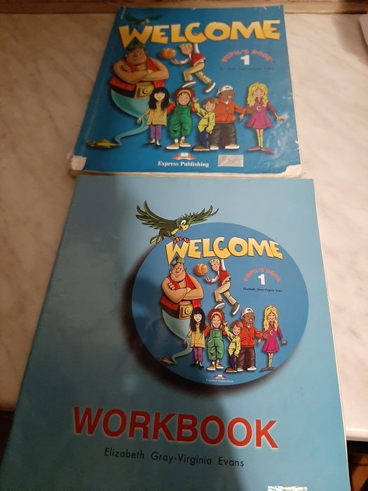 Welcome учебник+рабочая тетрадь оригинал