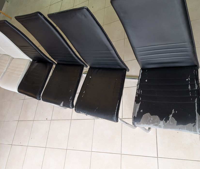 6 cadeiras de mesa de jantar