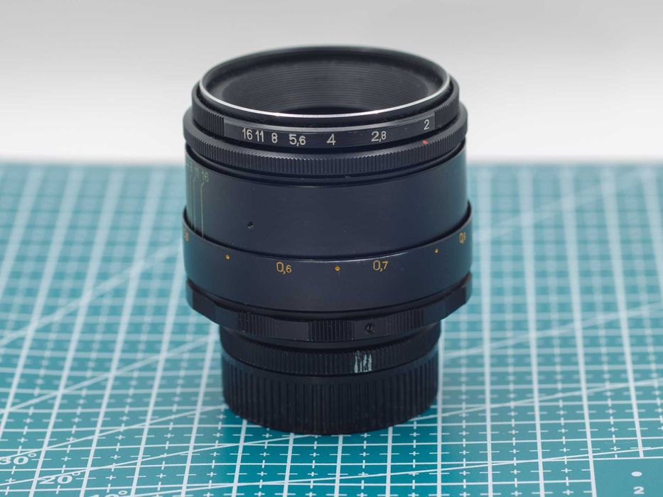 Lente soviética Helios 44-2 58mm f/2 M42