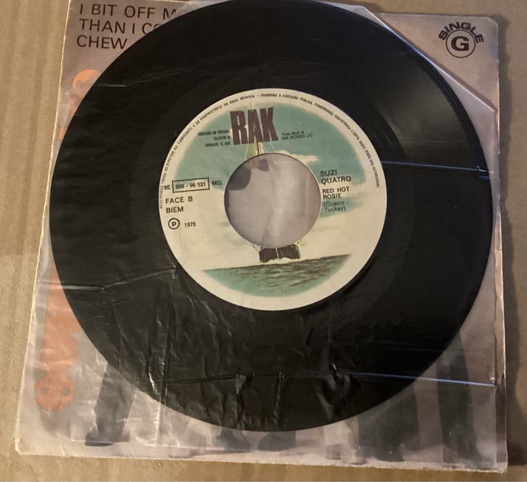 Suzy Quatro Single 1975 I Bit Off More Than I Could Chew