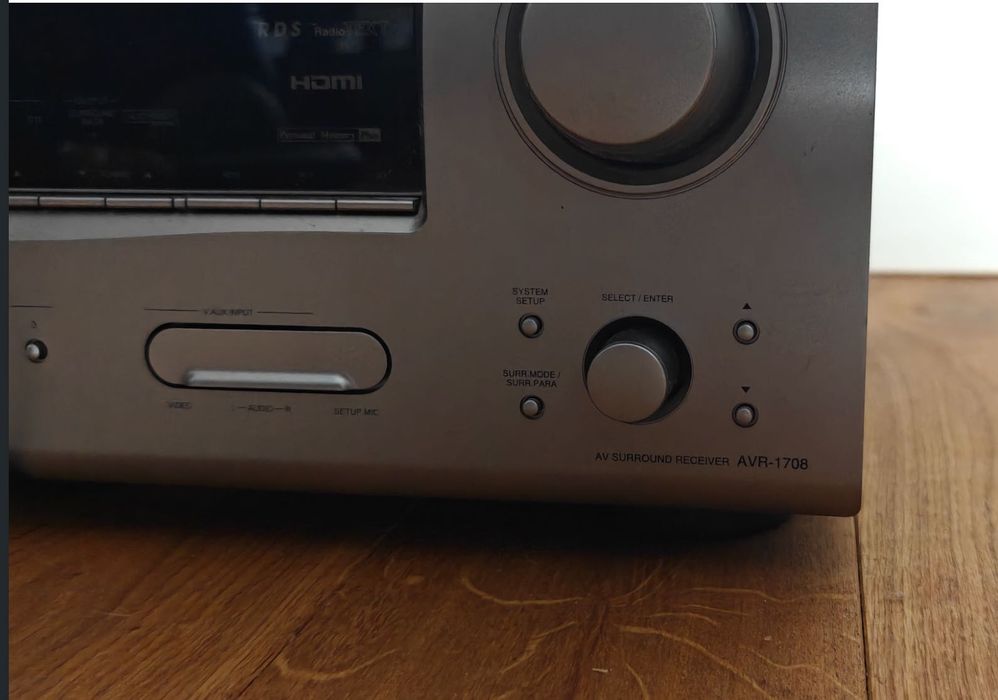Denon AVR 1708 + pilot + antena