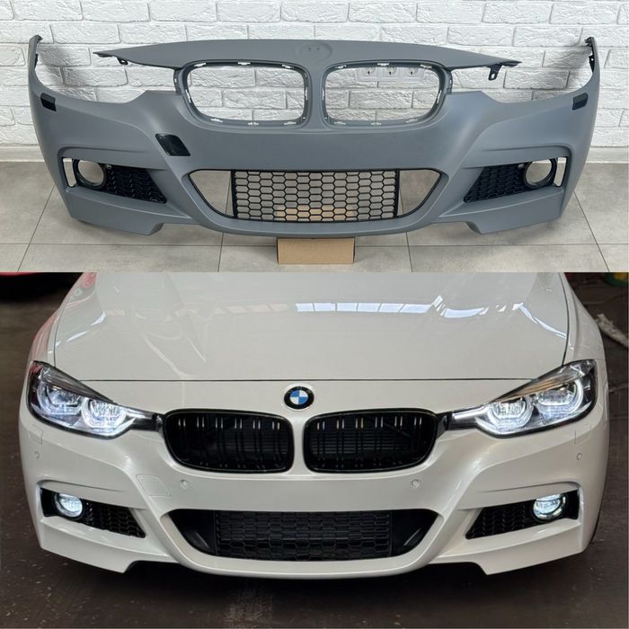 Бампер BMW F30 передний в сборе м пакет бампер м тех БМВ Ф30 Ф31