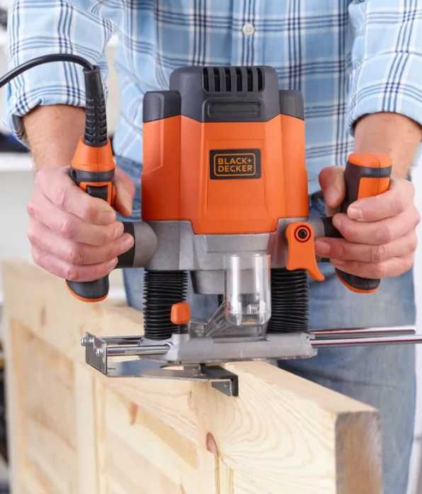 Tupia/ fresadora  BLACK + DECKER 1200W