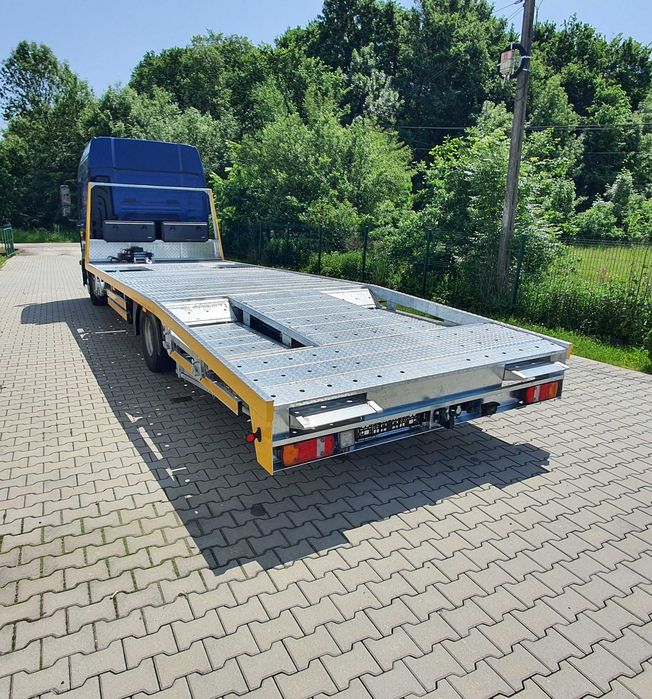 Zabudowa Najazd laweta panelowa zaniżenia MOTO-LUK platforma