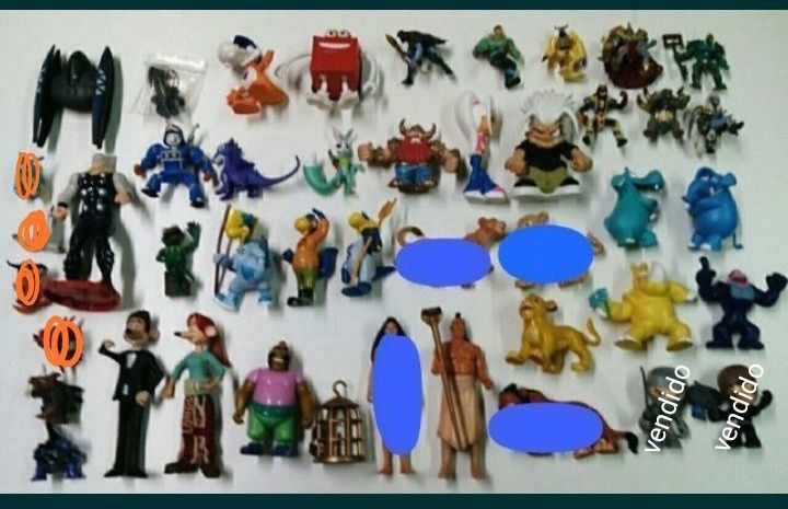 Figuras pvc plástico, Dragon Ball, Pokemon, Batman, Disney, toon