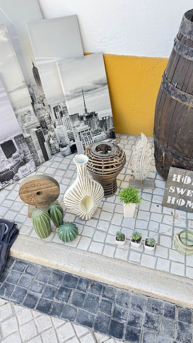 Conjunto de peças de decoração Casa