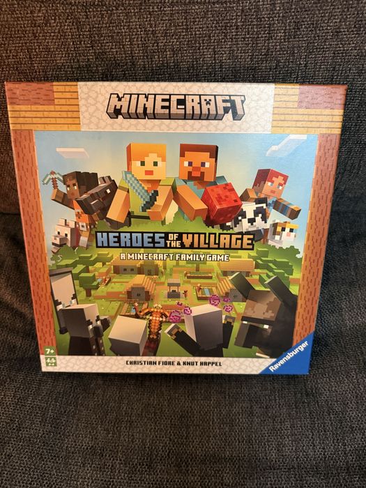 Gra planszowa Minecraft uratuj wioskę