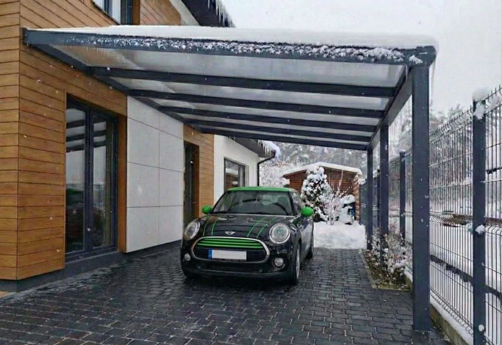 wiata samochodowa 5x3 aluminium