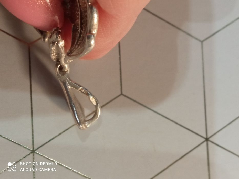 Wisior mega smok srebro 9 g