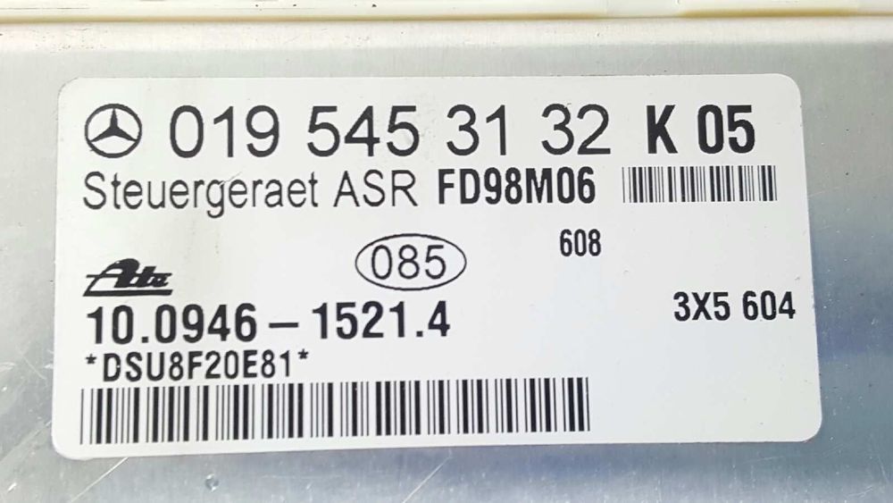 CENTRALINA ASR MERCEDES CLASE CLK (W208) COUPE 230 COMPRESSOR (208.347)