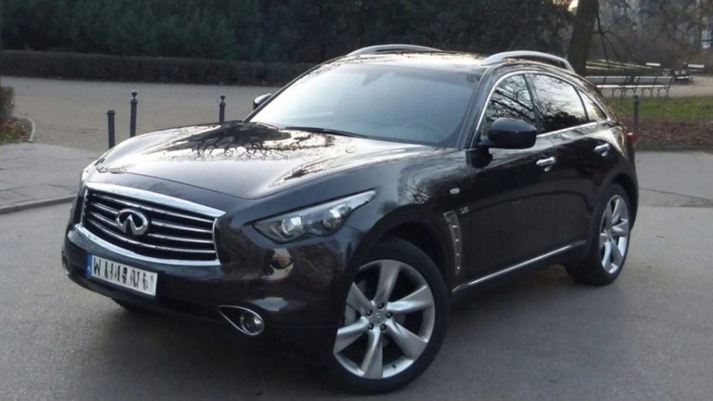 Infiniti QX70 Sprzedam samochód firmowy – Infiniti V8 5.0 • 440 KM • Serwis ASO