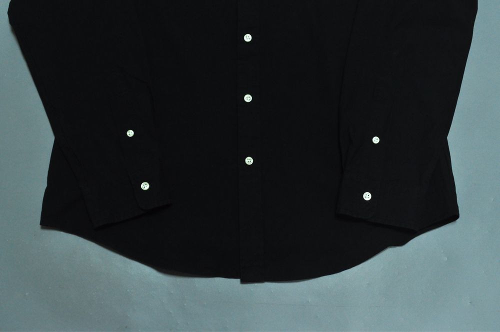 Polo Ralph Lauren Black оригинал новая рубашка мужская чёрная (NEW) L