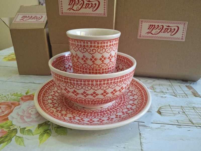Zestaw Ceramiczny Bolesławiec Coca Cola