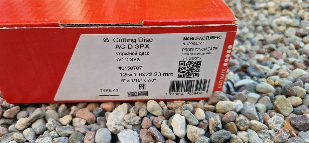 Tarcza do cięcia hilti AC-D SPX 125X1.6