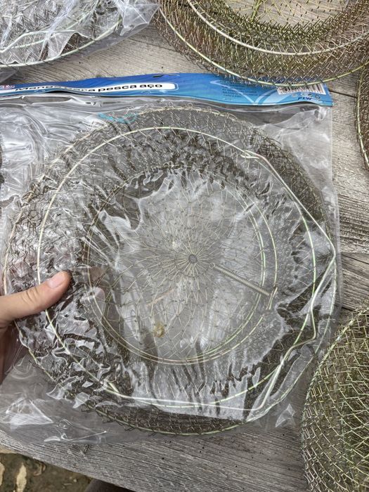 Cesta de arame para pesca
