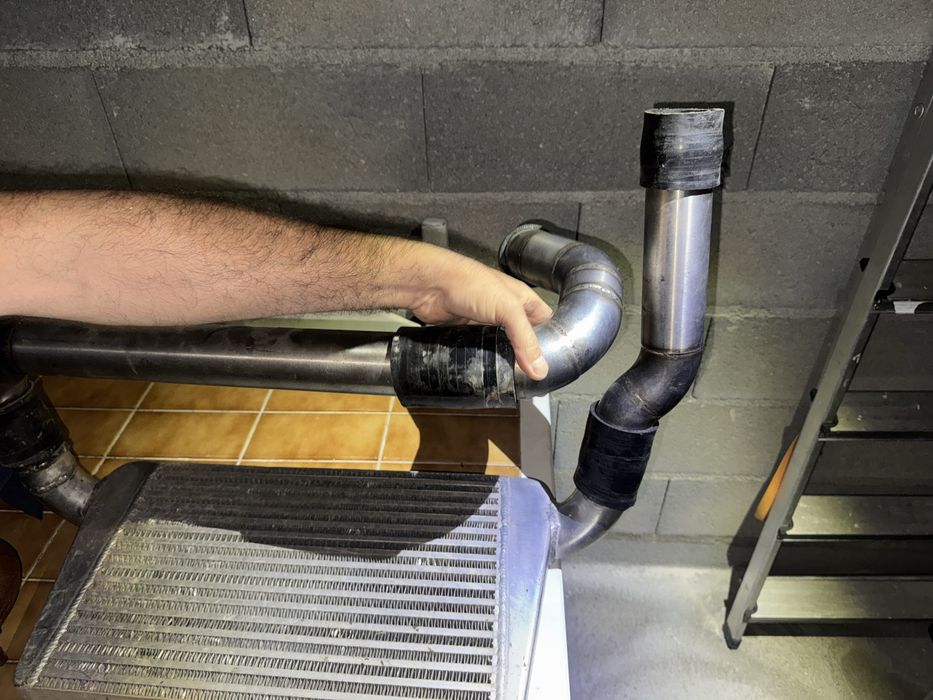 intercooler STC XXL + tubagens inox