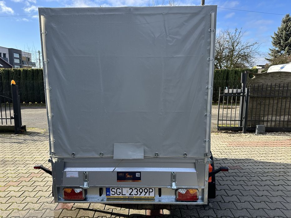 Wynajem przyczepa lekka 750kg