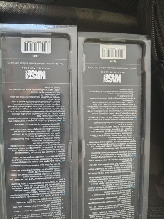 2x Nash Night Glo Swing Arm Black - swingery Led