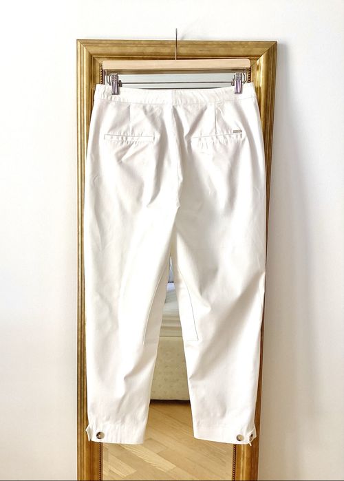 Białe spodnie rozmiar M 38 Massimo Dutti