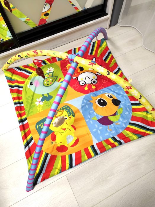 Коврик дитячий з іграшками розвиваючий