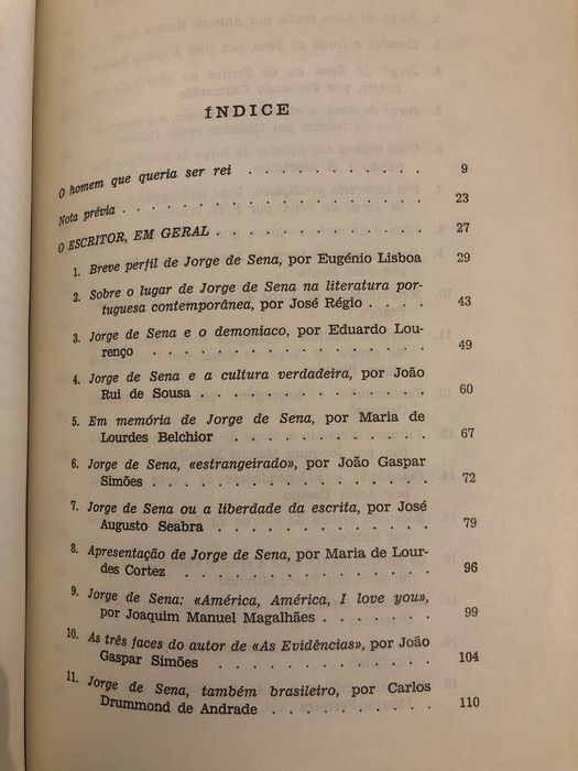 Trindade Coelho Correspondência/ Estudos sobre Jorge de Sena