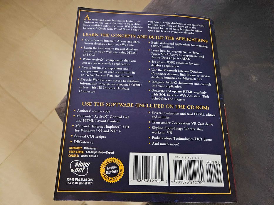 web developers guide - Visual basic 5