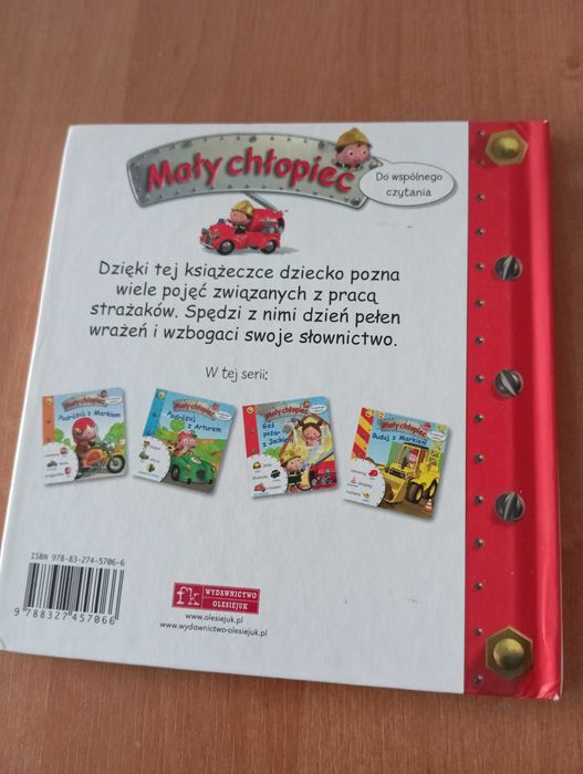 Książeczka Gaś pożar z Jackiem