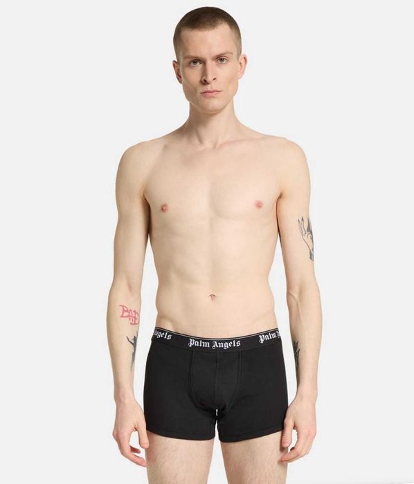 Bokserki męskie Palm Angels Underwear Classic Trunk - 3pack
