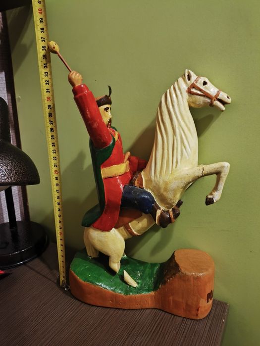 Козаки/Статуетки/ різьблені ручної  роботи з дерева