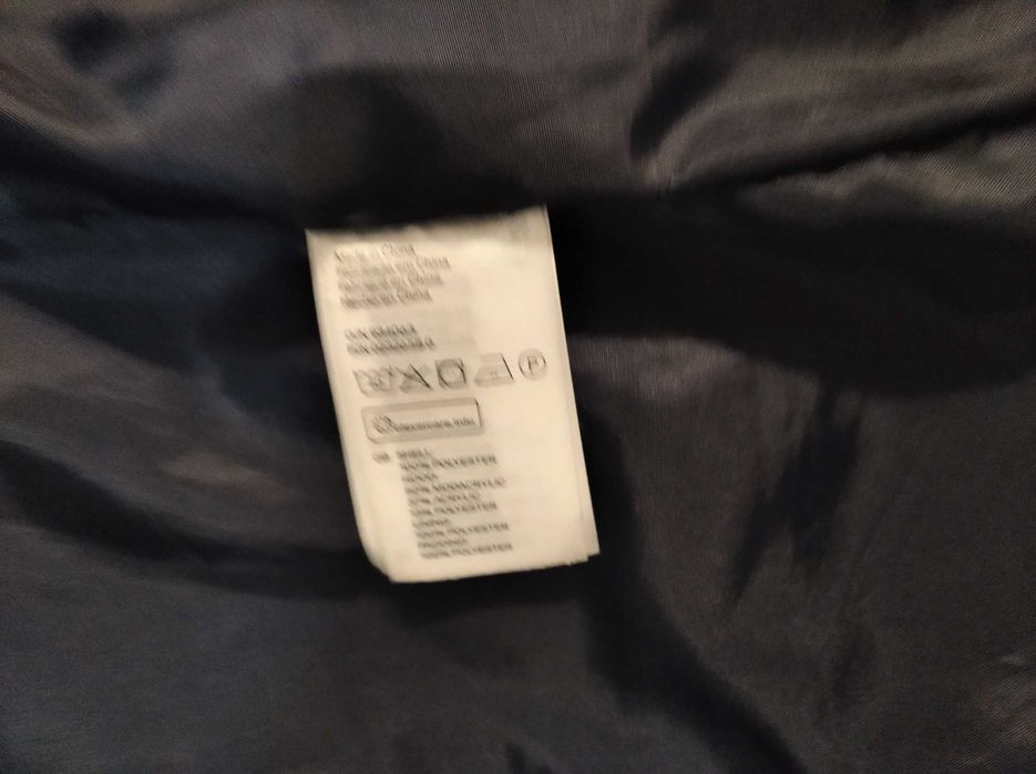 Довга куртка єврозима-демісезон темно-синя, р.8/38, зріст 165