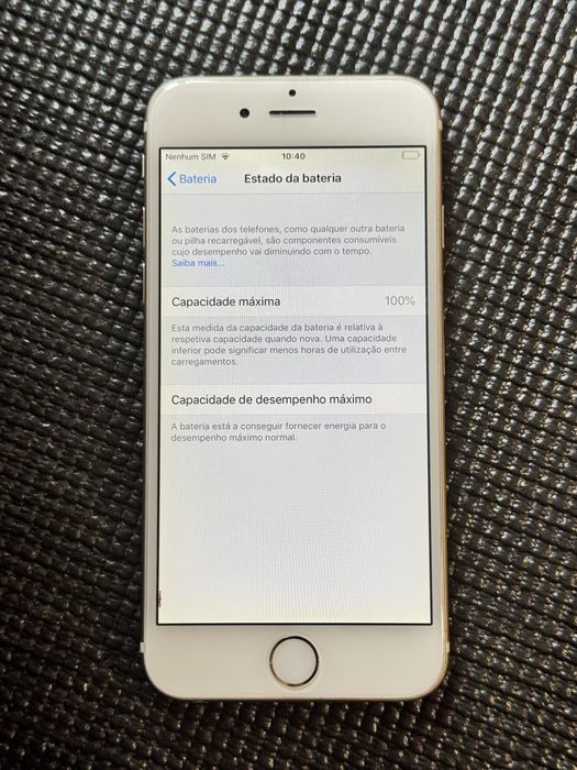 iPhone 6 Gold 16GB (OFERTA de capa transparente)
