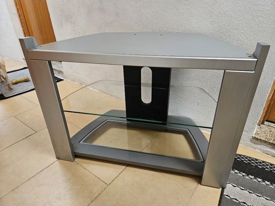 Movel TV cinzento (óptimo estado)