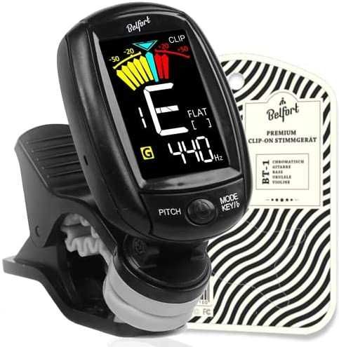 Afinador de guitarra e outros instrumentos Belfort Bt-1