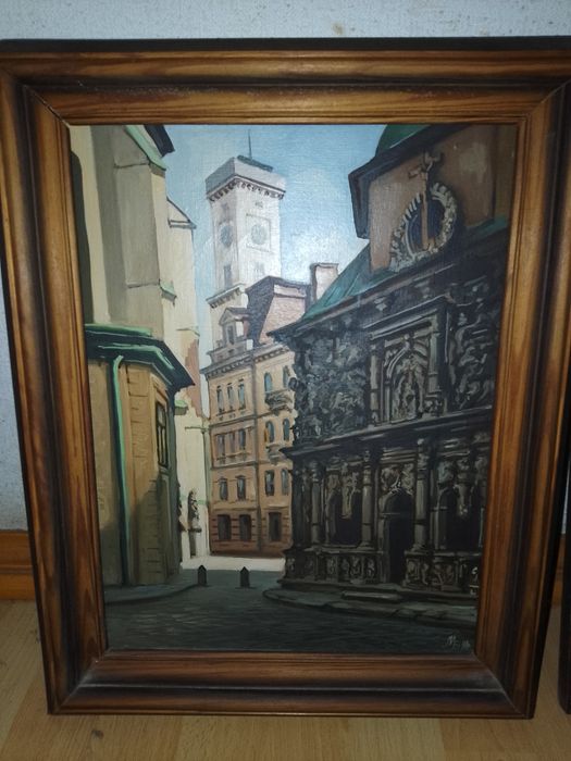 Картини з вулицями старого Львова