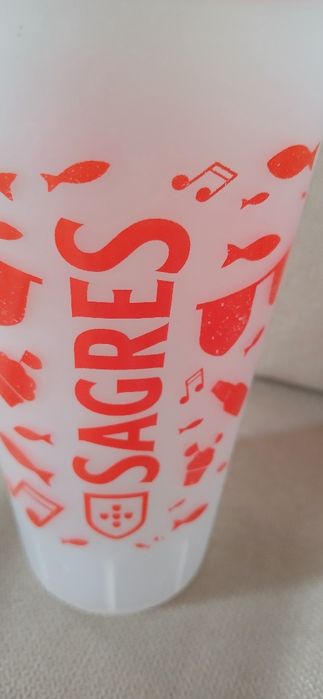 Copo de plástico Sagres