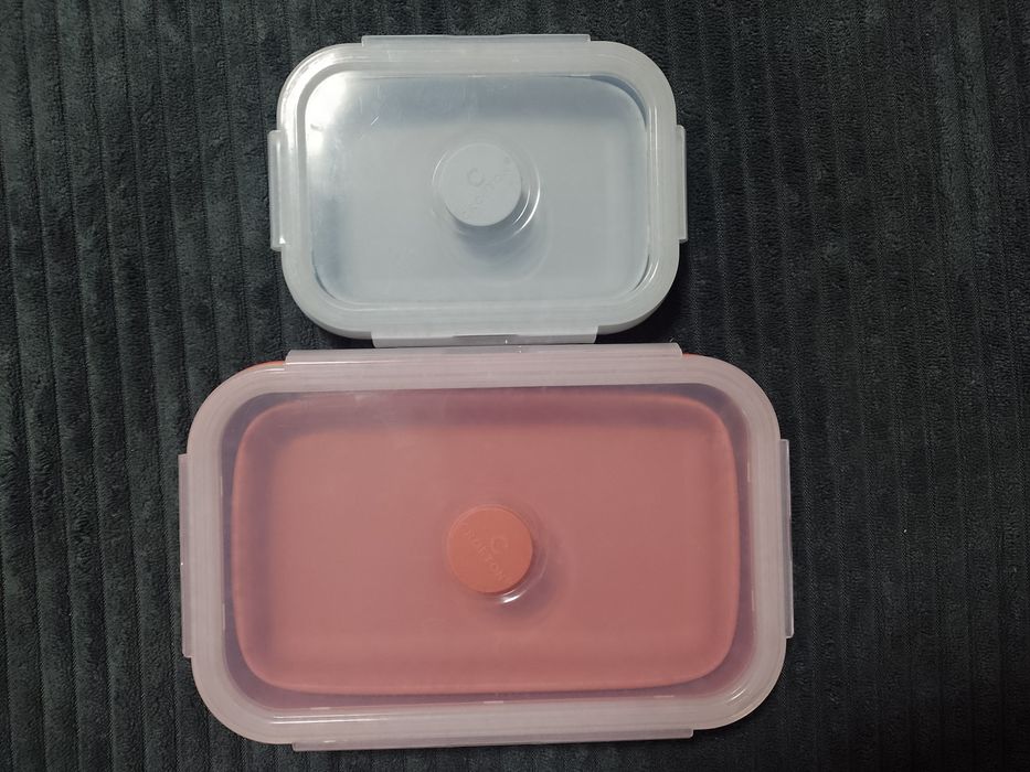 Pojemniki silikonowe 2 sztuki