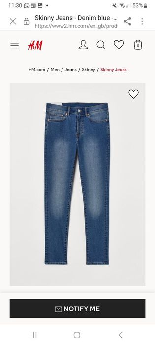 Джини-скіні    H§M