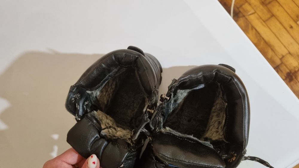 Черевики зимові шкіряні для хлопчика